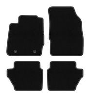 Dywaniki welurowe BASIC Ford Fiesta MK7 2008-2011 hatchback czarne