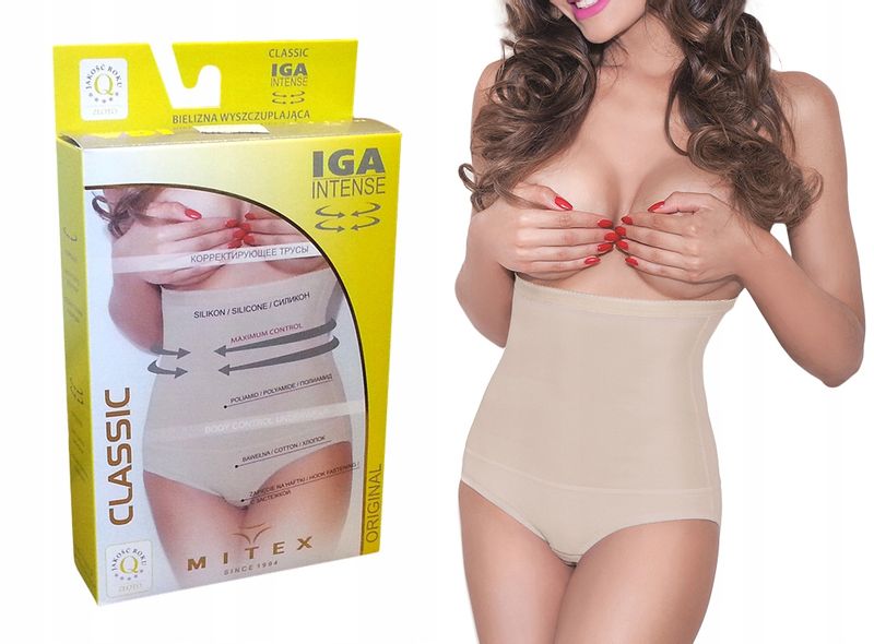 figi MITEX IGA INTENSE beżowe , bawełna , S zdjęcie 1