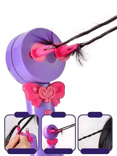 Zaplatarka do włosów zaplatacz studio fryzjerskie maszynka do warkoczyków na Arena.pl