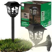 Lampa solarna KINKIET WBIJANA LED ELEWACYJNA uliczna ogrodowa ZEWNĘTRZNA