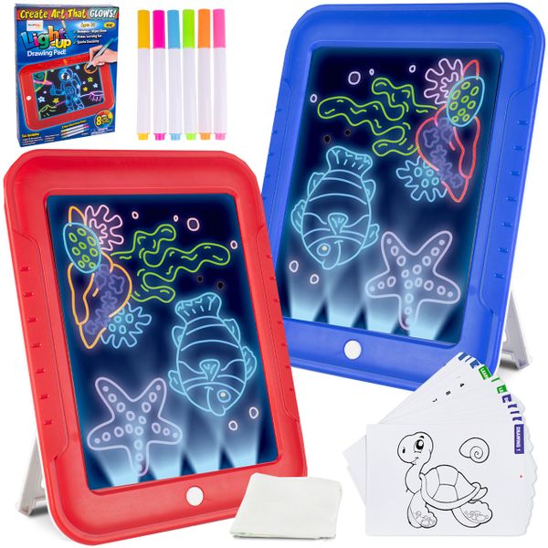 Tablet Świecący LCD, Magiczny Pad Znikopis zdjęcie 1