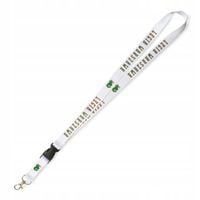 Legia Warszawa oryginalna smycz biała Syrenka