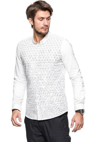 TOM TAILOR FRONT PANEL PRINTED SHIRT 20305990215 COL. 2000 S na Arena.pl