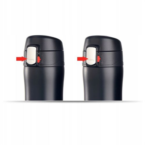 KUBEK TERMICZNY TERMOS na herbatę kawę z ustnikiem BLOKADA PRÓŻNIOWY STAL na Arena.pl