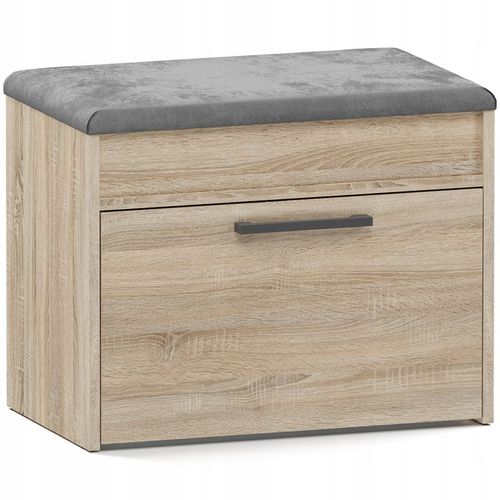 SZAFKA NA BUTY PARMA MINI DĄB SONOMA Z SIEDZISKIEM I SCHOWKIEM na Arena.pl