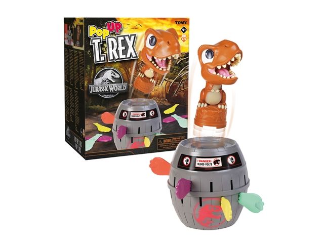TOMY Gra Pop Up T-Rex T73290 /4 zdjęcie 1