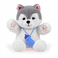 Interaktywny Piesek Husky DUMEL Discovery z czujnikiem na brzuszku nagrywa