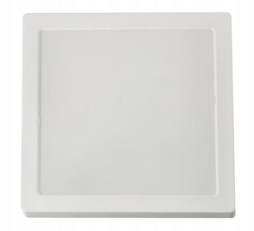 Plafon LED Lampa Sufitowa Natynkowa 24W 2640lm 4000K Biała Kwadrat na Arena.pl