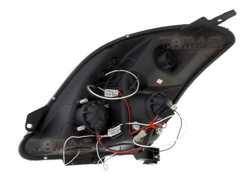 Reflektory Lampy przednie Suzuki Swift Ringi Black na Arena.pl