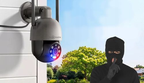 KAMERA OBROTOWA IP WiFi ZEWNĘTRZNA 8MPx ULTRA HD 6x ZOOM DETEKCJA 4K ICsee na Arena.pl