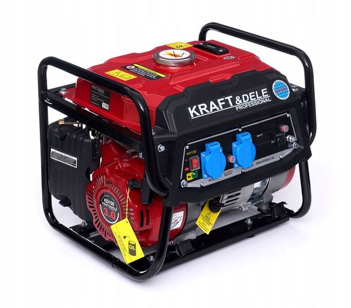 AGREGAT PRĄDOTWÓRCZY GENERATOR PRĄDU 1500W 3KM zdjęcie 4