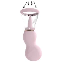 shots sensual pompa bezprzewodowa do biustu i intymna rożowa