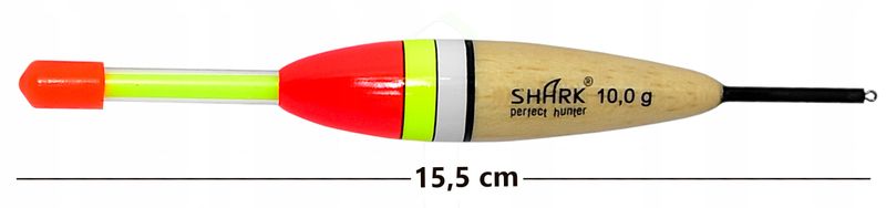 Spławik Przelotowy z BALSY SHARK 10,0 g / 15,5 cm zdjęcie 2