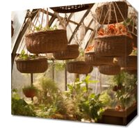 Obraz 30x30cm Zawieszone Ogrody