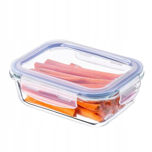 6x SZKLANE POJEMNIKI NA ŻYWNOŚĆ POJEMNIK LUNCHBOX DO LODÓWKI MIKROFALI na Arena.pl