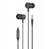 2 x Słuchawki Dokanałowe Foneng EP200 Mini Jack 3.5mm Czarne Komfort