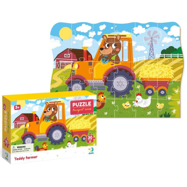 Puzzle Profesje 30 Elementów Farmer Teddy Dodo 300371 zdjęcie 4