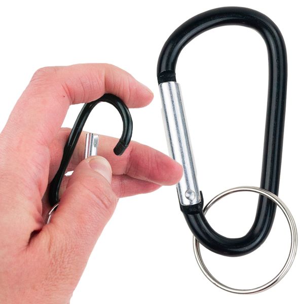 Brelok Karabińczyk Karabinek Do Kluczy Breloczek Z Kółeczkiem Metalowe zdjęcie 1