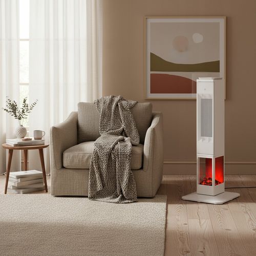 TERMOWENTYLATOR KOLUMNOWY KOMINEK grzejnik elektryczny farelka SWING na Arena.pl