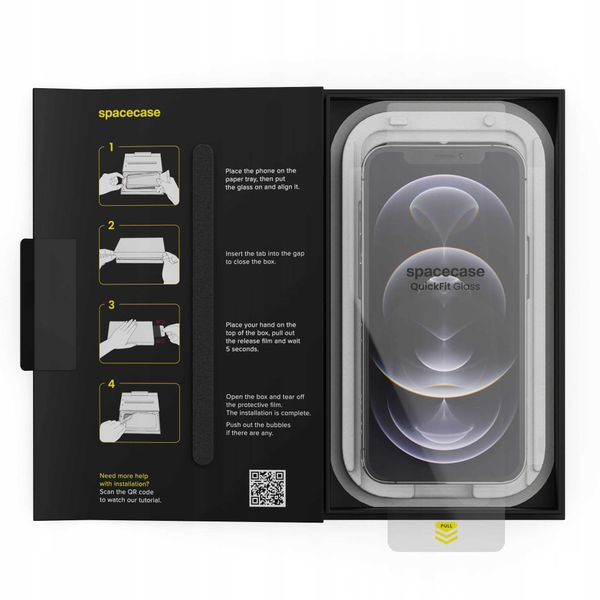 Spacecase Quickfit Glass Iphone 12 Pro Max zdjęcie 3