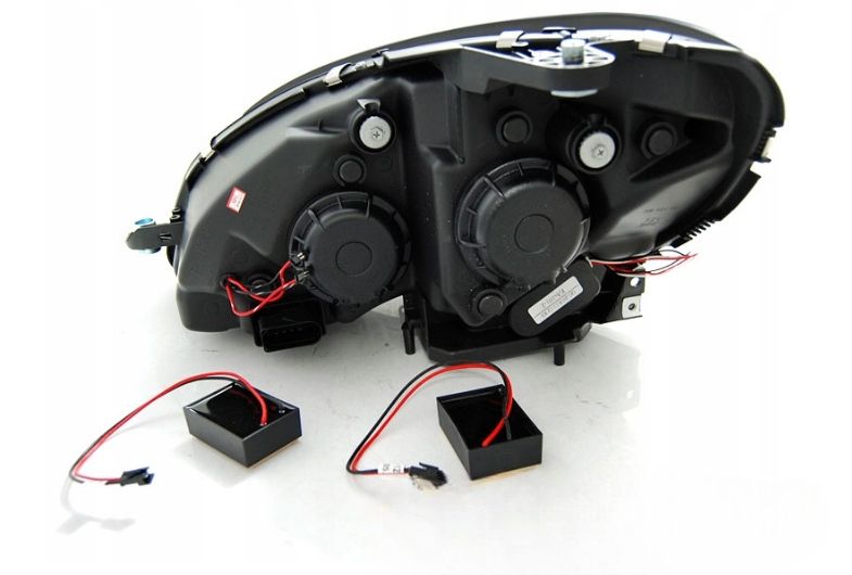 LAMPY REFLEKTORY Do MERCEDES W204 C-KLASA Od 2007 Do 2010 Roku CHROME LED zdjęcie 5