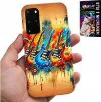 ETUI DO SAMSUNG GALAXY S20 PLUS - GITARA ELEKTRYCZNA, ROCK AND ROLL, METAL