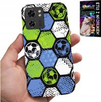 ETUI DO MOTOROLA EDGE 40 - PIŁKARSKIE WZORY PLECKÓW FOOTBALL CASE
