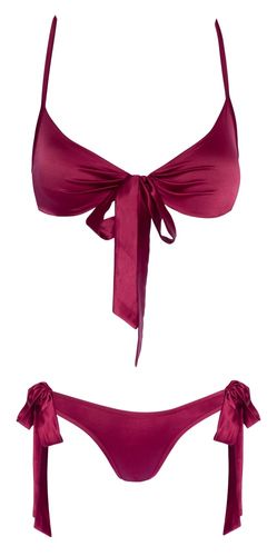 bra and briefs red s/m na Arena.pl
