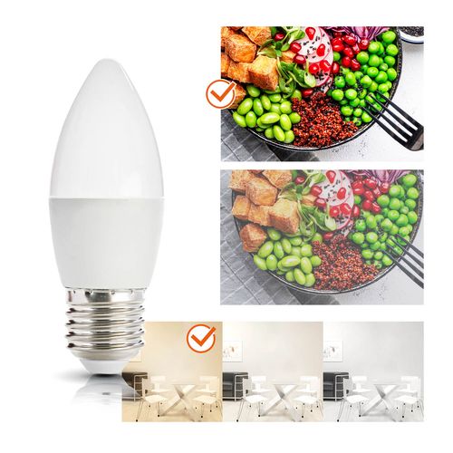 Zestaw oprawa IMPERA S chrom+2x żarówka ledowa LED 7W E27 3000K na Arena.pl