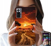 ETUI DO XIAOMI NOTE 10 PRO - SAFARI AFRYKA ZACHÓD SŁOŃCA PIĘKNE WIDOK