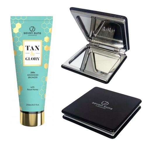 7suns Tan&Glory 200x Mega Bronzer Edition + Podwójne Lusterko Gratis na Arena.pl