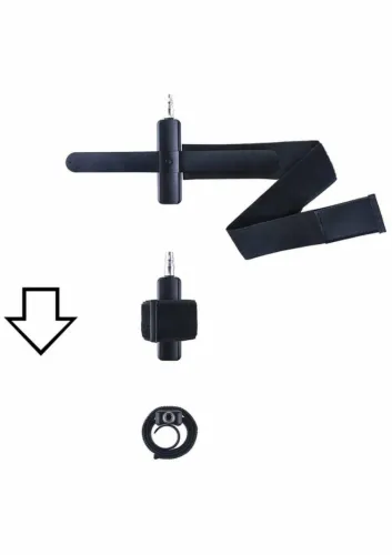 hismith strap connector - adapter do maszyn intymnych, aluminium na Arena.pl