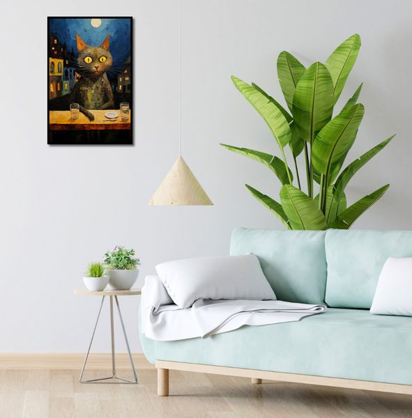 Plakat 40x60cm Nocny Obserwator zdjęcie 4