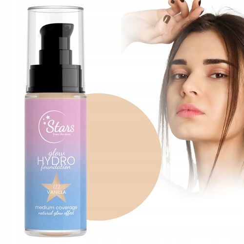 Stars from the stars podkład nawilżająco rozświetlający Glow Hydro #02 na Arena.pl