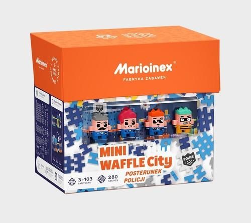 Mini Waffle Marioinex City Posterunek Policji, komisariat 280 el 4 fig zdjęcie 12