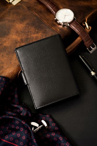 duży, skórzany portfel męski na zatrzask - 4u cavaldi na Arena.pl