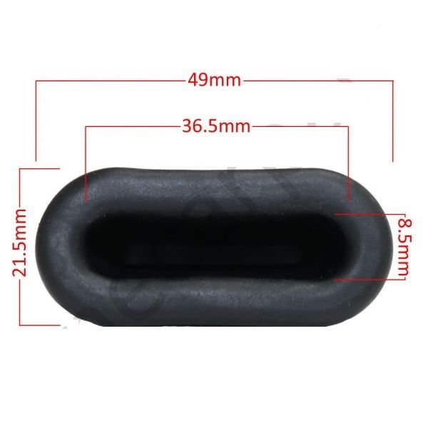 Gniazdo bolca drzwi bocznych suwanych Prowadnica Guma Fiat Doblo 2000-2023 zdjęcie 3