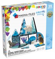 MAGNA TILES Klocki Magnetyczne Konstrukcyjne Arctic Animals Zwierzęta 25 el