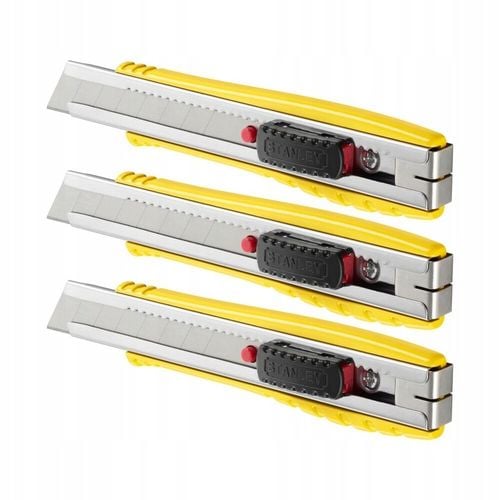 Zestaw 3 noży z ostrzem łamanym STANLEY FATMAX 18mm FMHT10421-0 na Arena.pl
