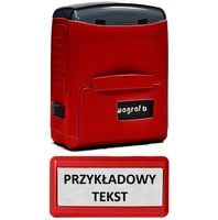 Pieczątka Wagraf B1s do 3 wersów - 12 kolorów obudowy do wyboru