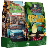 Kawa ziarnista 1kg x2 Świeżo Palona z PALARNI KAWY BLUE ORCA + GRATIS