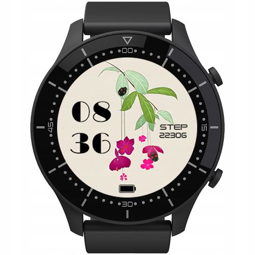 Smartwatch niktrade 206355370 czarny na Arena.pl