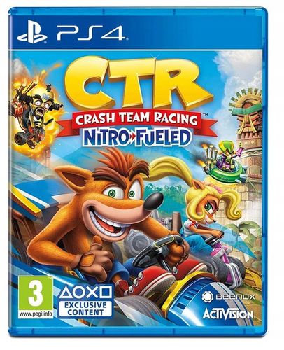 Crash Team Racing Nitro Fueled PS4 gra Nowa na Arena.pl
