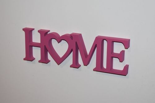 Napis 3D HOME na Arena.pl