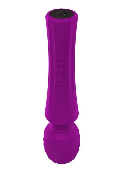 Stymulator-Rechargeable Power Wand - Purple zdjęcie 3