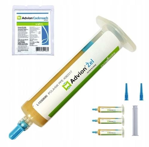 żel ADVION na KARALUCHY RYBIKI PRUSAKI SREBRZYKI preparat + TŁOCZEK na Arena.pl