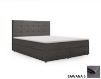 Łóżko kontynentalne 160x200 Ines - Sawana 05
