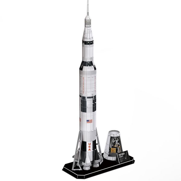 cubic fun puzzle 3d nasa apollo saturn v rocket zdjęcie 6