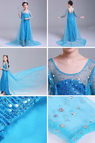 SUKIENKA STRÓJ ELSA ELZA DŁUGA STRÓJ 122/128 na Arena.pl