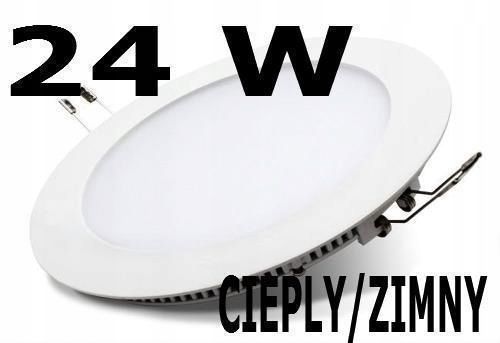 PANEL, PLAFON DIODOWY LED 24 W ZIMNY/CIEPŁY W-WA zdjęcie 2